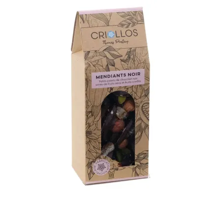 Produit - Mendiants – Chocolat Noir, Lait ou Mixte & Fruits Secs