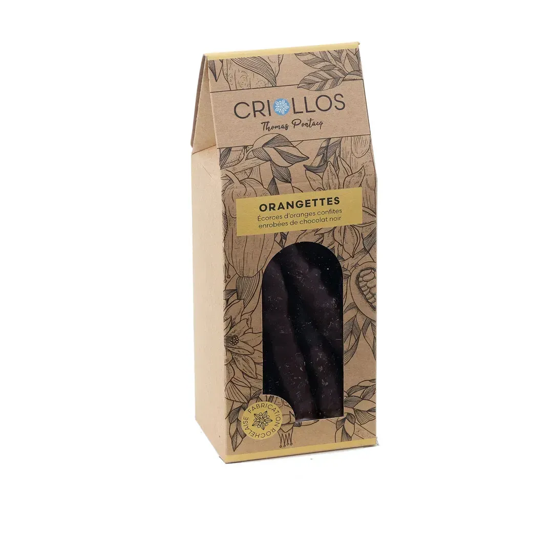 Orangettes – Écorces d’Orange Corse & Chocolat Noir 69%