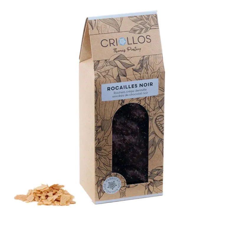 Rocailles – Crêpe Dentelle & Chocolat Noir/Lait/Mixte