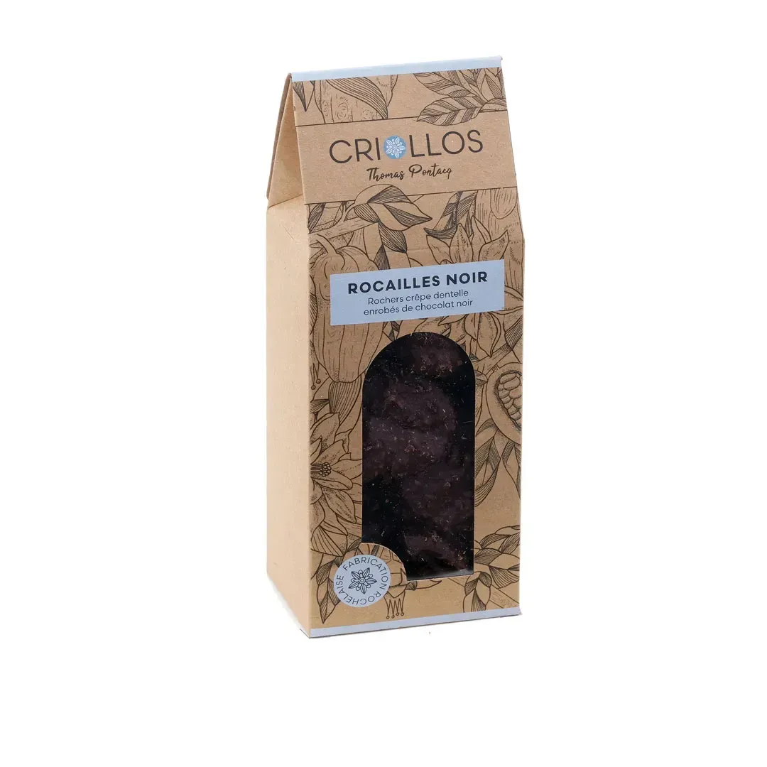 Rocailles – Crêpe Dentelle & Chocolat Noir/Lait/Mixte