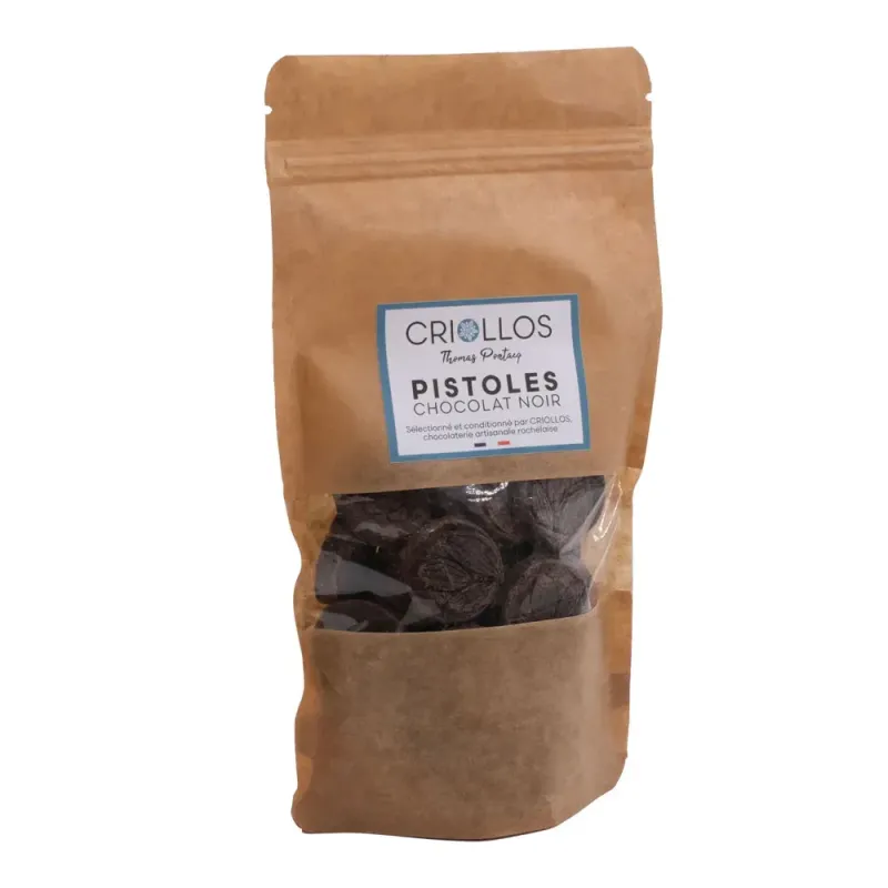 Pistoles Chocolat Noir 69% ou Lait 40% – Cameroun