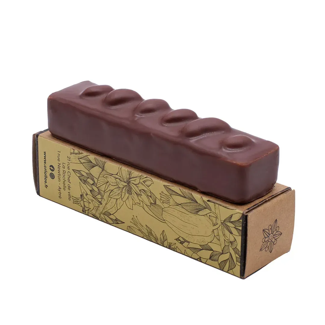 Barre Cacahuètes & Caramel Vanille – Criollos Chocolatier