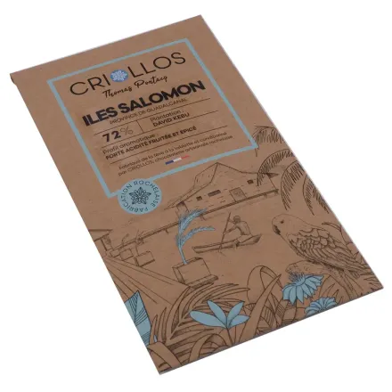 Produit - Tablette Bean to Bar – Îles Salomon David Kebu 72%