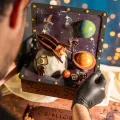 Coffrage de Bûche « La Magie du Cosmos » (Édition Limitée)