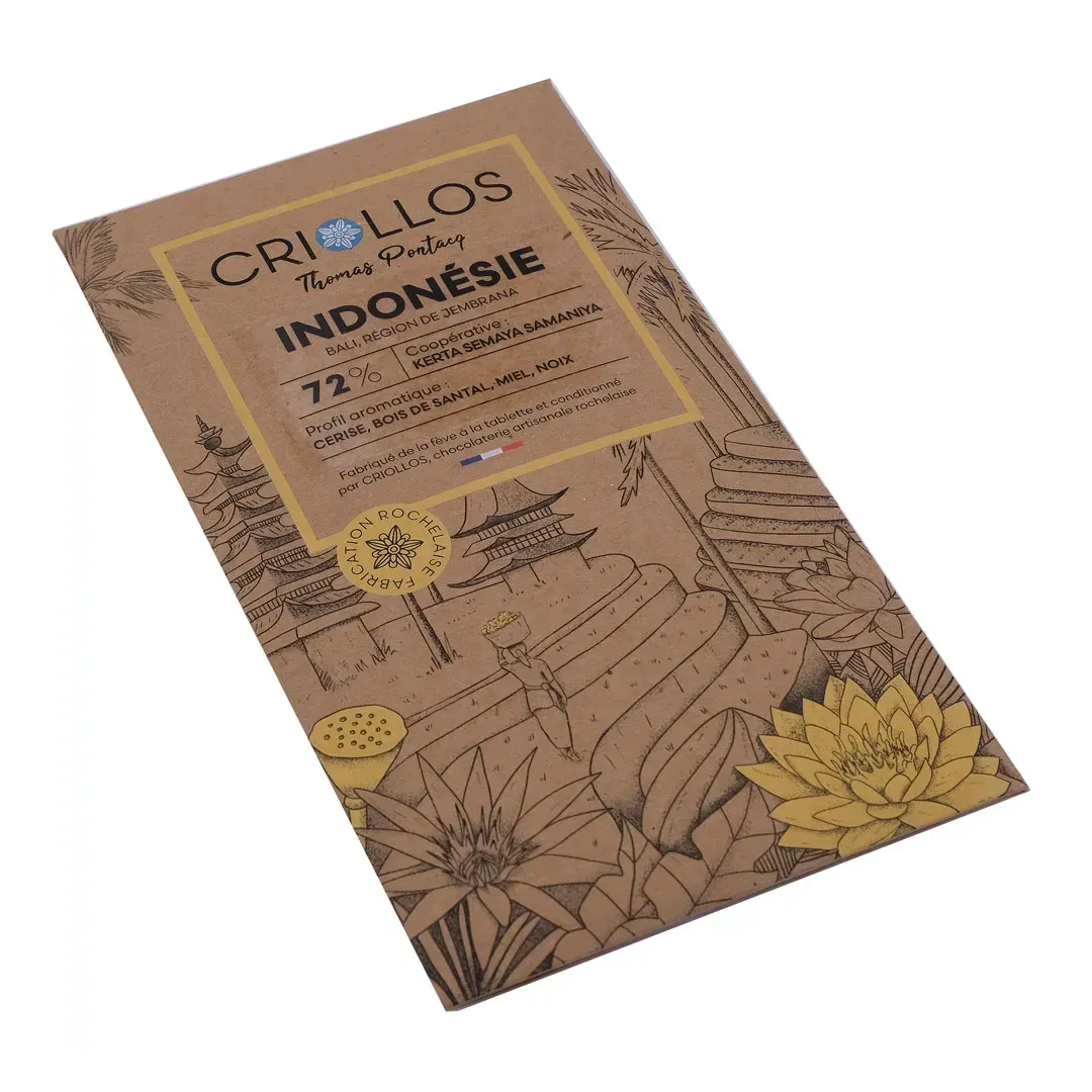 Tablette Bean to Bar – Bali Kerta Semaya Samaniya 72% Tablette Bean to Bar – Bali Kerta Semaya Samaniya 72%