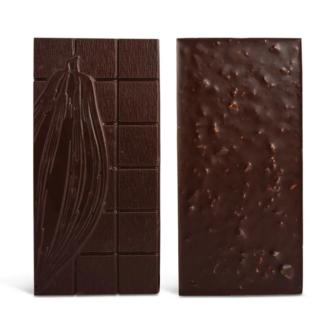 Tablette Bean to Bar – Noisettes Caramélisées Équateur Tablette Bean to Bar – Noisettes Caramélisées Équateur