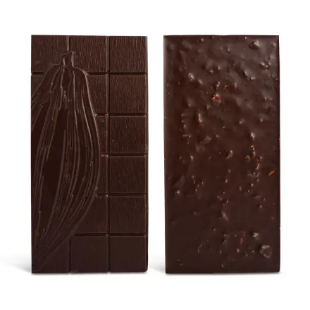 Produit - Tablette Bean to Bar – Noisettes Caramélisées Équateur