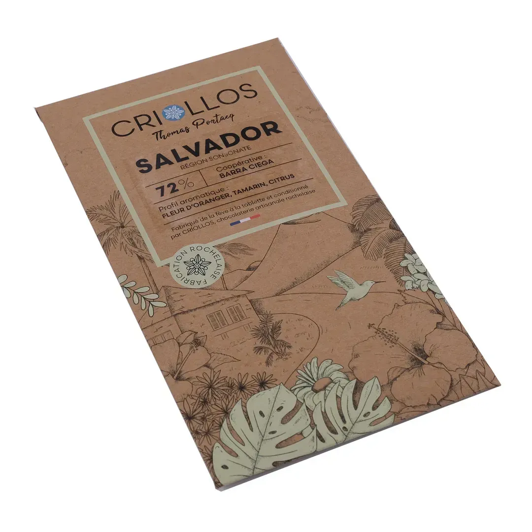 Tablette Bean to Bar – Salvador Barra Ciega 72%