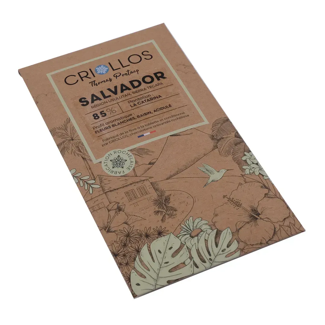 Tablette Bean to Bar – Salvador Barra Ciega 85%