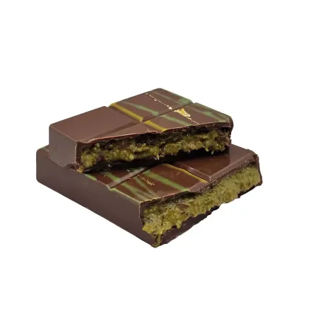 Produit - Tablette Fourrée Dubai Style – Chocolat & pistaches