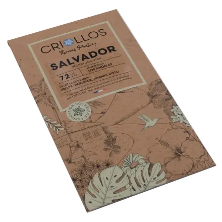 Produit - Chocolat Noir 72% Salvador – Cacao Rare El Copinol Escondido