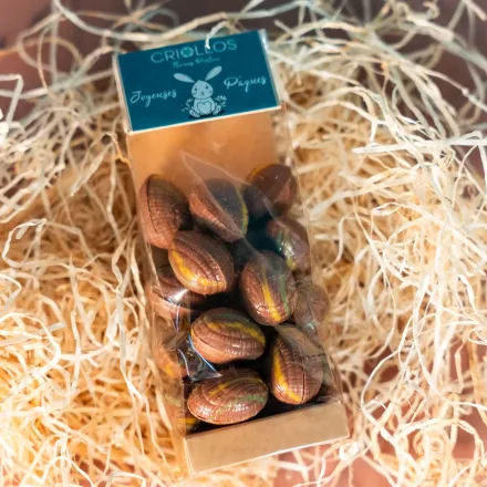 Produit - Oeufs praliné pistache