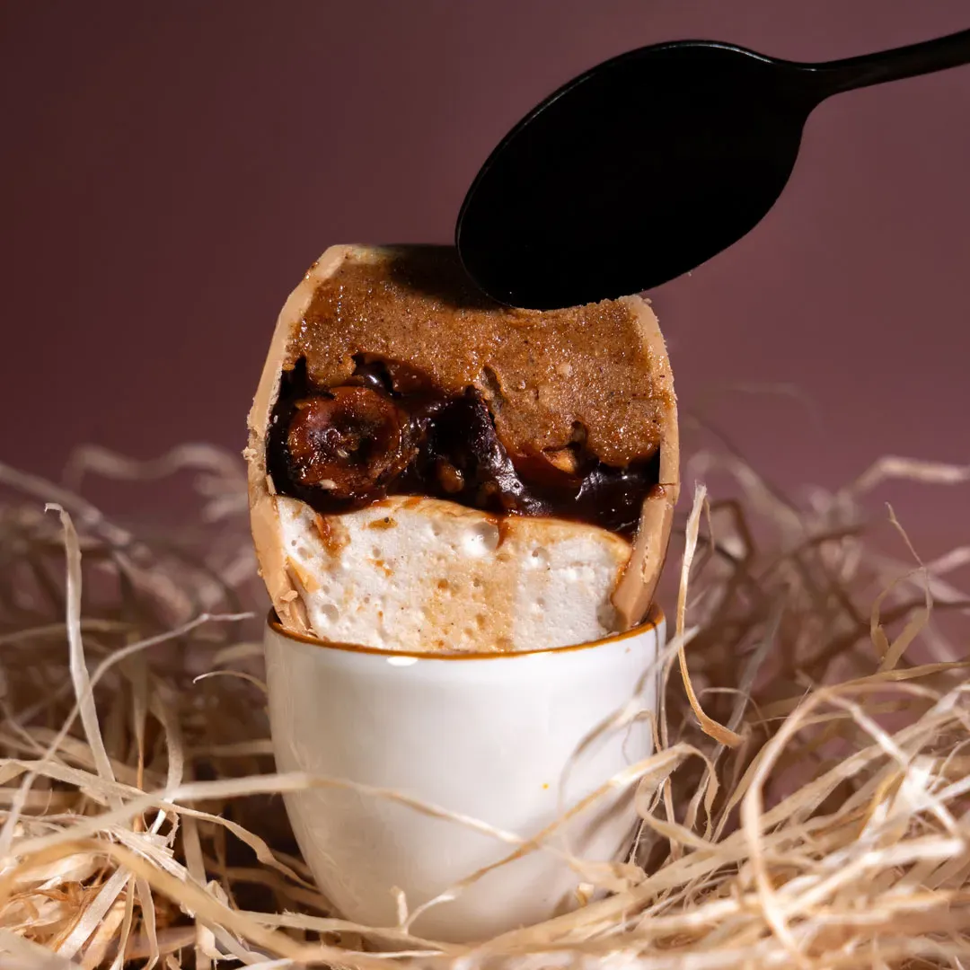 Œuf à la coque trompe l'oeil