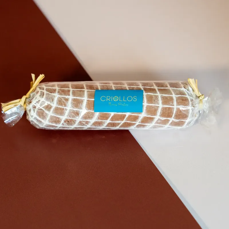 Saucisson Gianduja – Noisettes, Amandes & Pistaches Saucisson Gianduja – Noisettes, Amandes & Pistaches