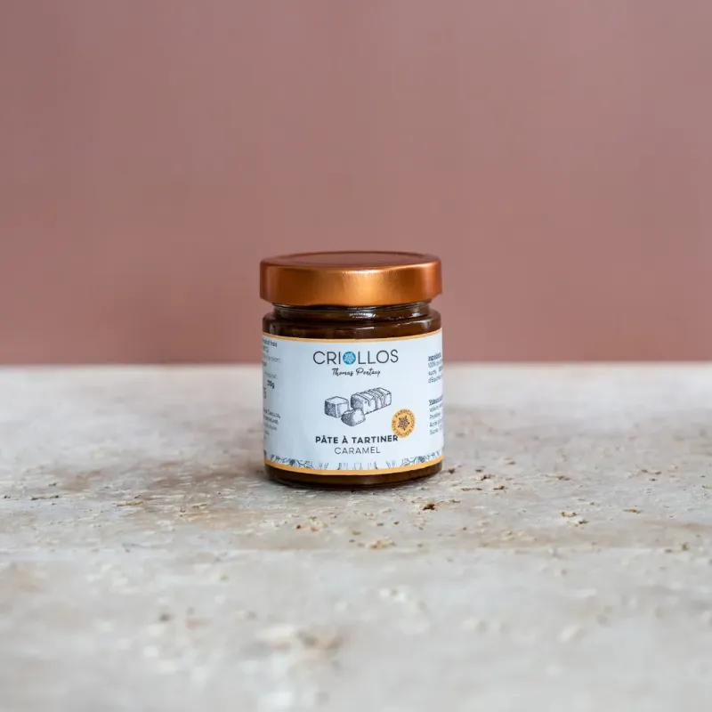 Pâte à Tartiner Caramel Beurre Salé – Fleur de Sel Île de Ré Pâte à Tartiner Caramel Beurre Salé – Fleur de Sel Île de Ré