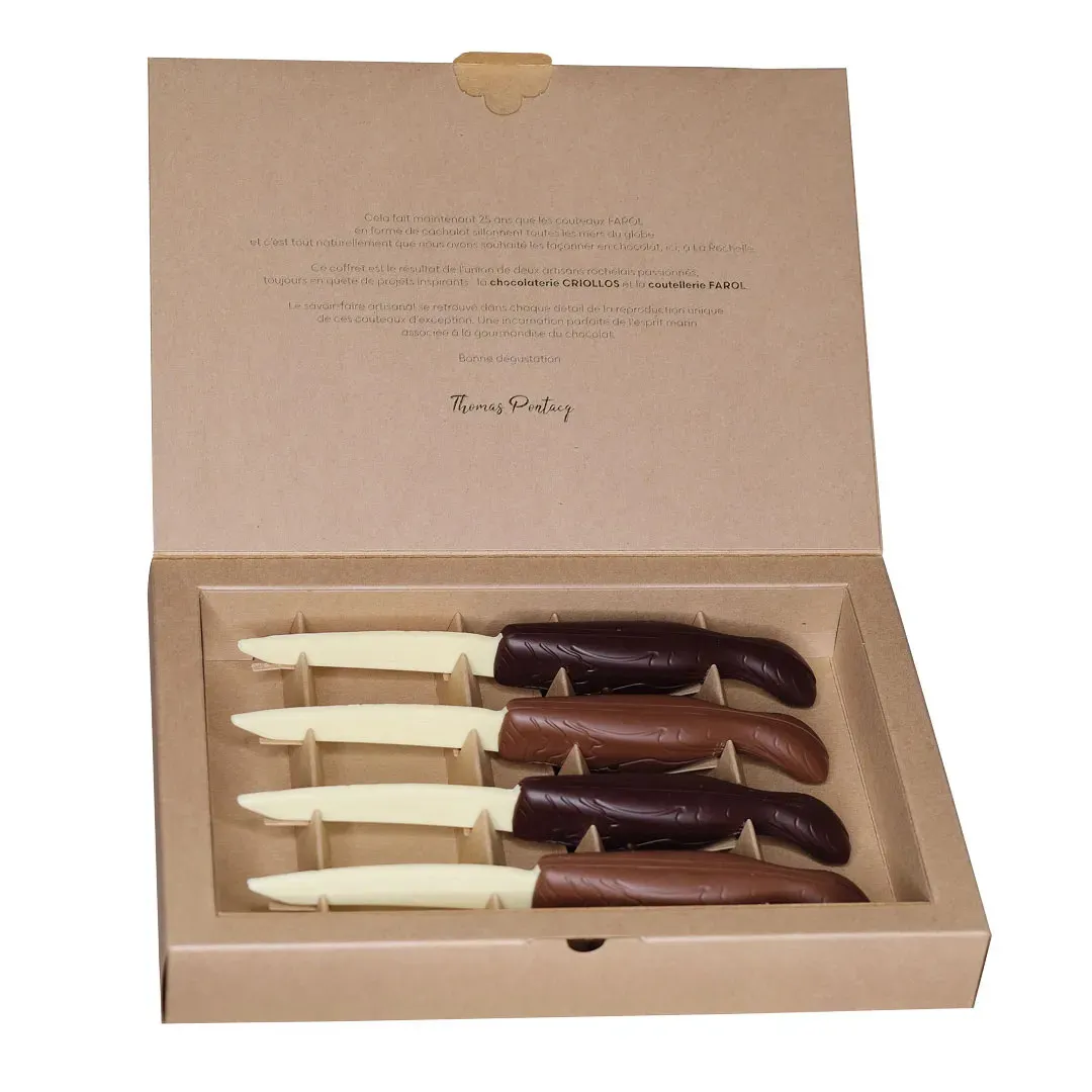 Couteaux FAROL x Criollos – Coffret Artisanal Rochelais