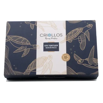 Produit - Coffret 6 Tortues Marines – Chocolat Solidaire – Criollos