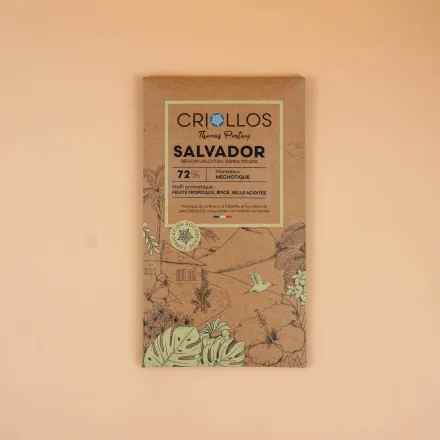 Produit - Tablette Bean to Bar – Salvador Mechotique 72%