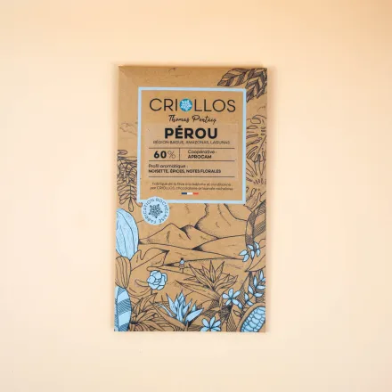 Produit - Tablette Bean to Bar – Hacienda Limon Noir 72%