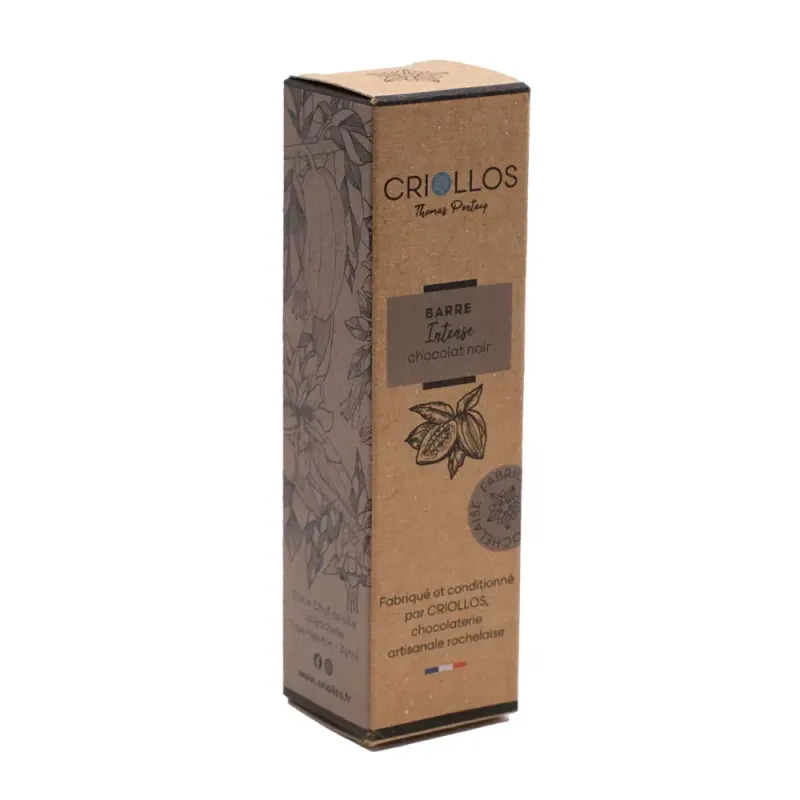 Barre Intense Pérou 72% – Praliné Noisette Croustillant Barre Intense Pérou 72% – Praliné Noisette Croustillant