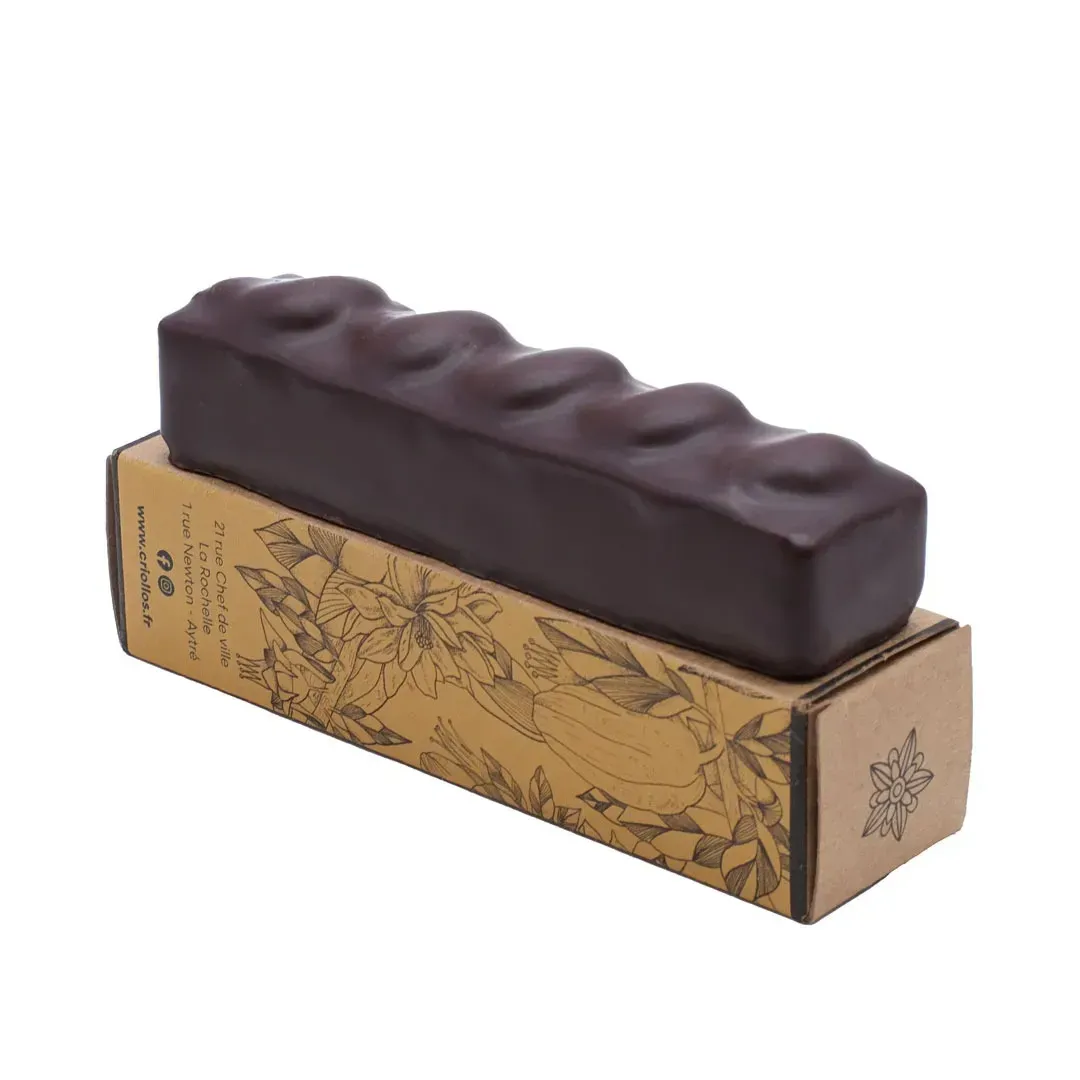 Barre Orange – Chocolat Noir 69% Équateur & Oranges Confites