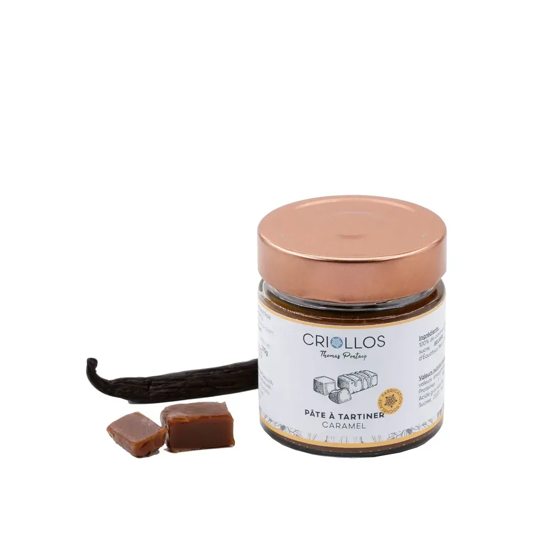 Pâte à Tartiner Caramel Beurre Salé – Fleur de Sel Île de Ré